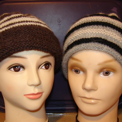 Adult Alpaca Beanies - Natural shades image