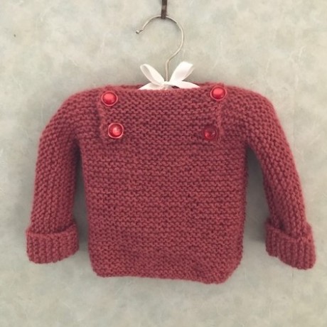 Alpaca Jumper Square Neck - Melon image