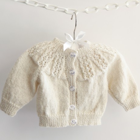 Lace Yolk Cardigan image